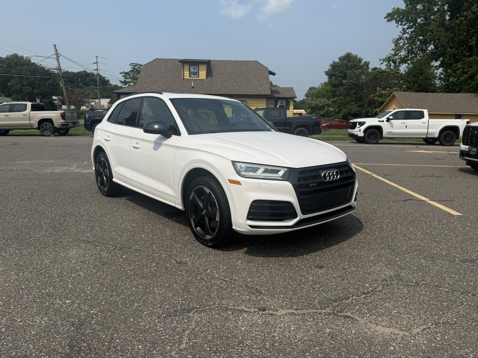 White 2019 Audi SQ5 SUV / Crossover All-Wheel Drive Automatic