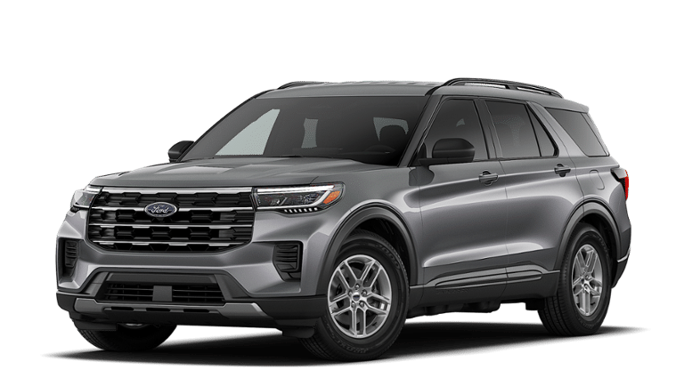 Carbonized Gray Metallic 2026 Ford Explorer SUV / Crossover All-Wheel Drive Automatic
