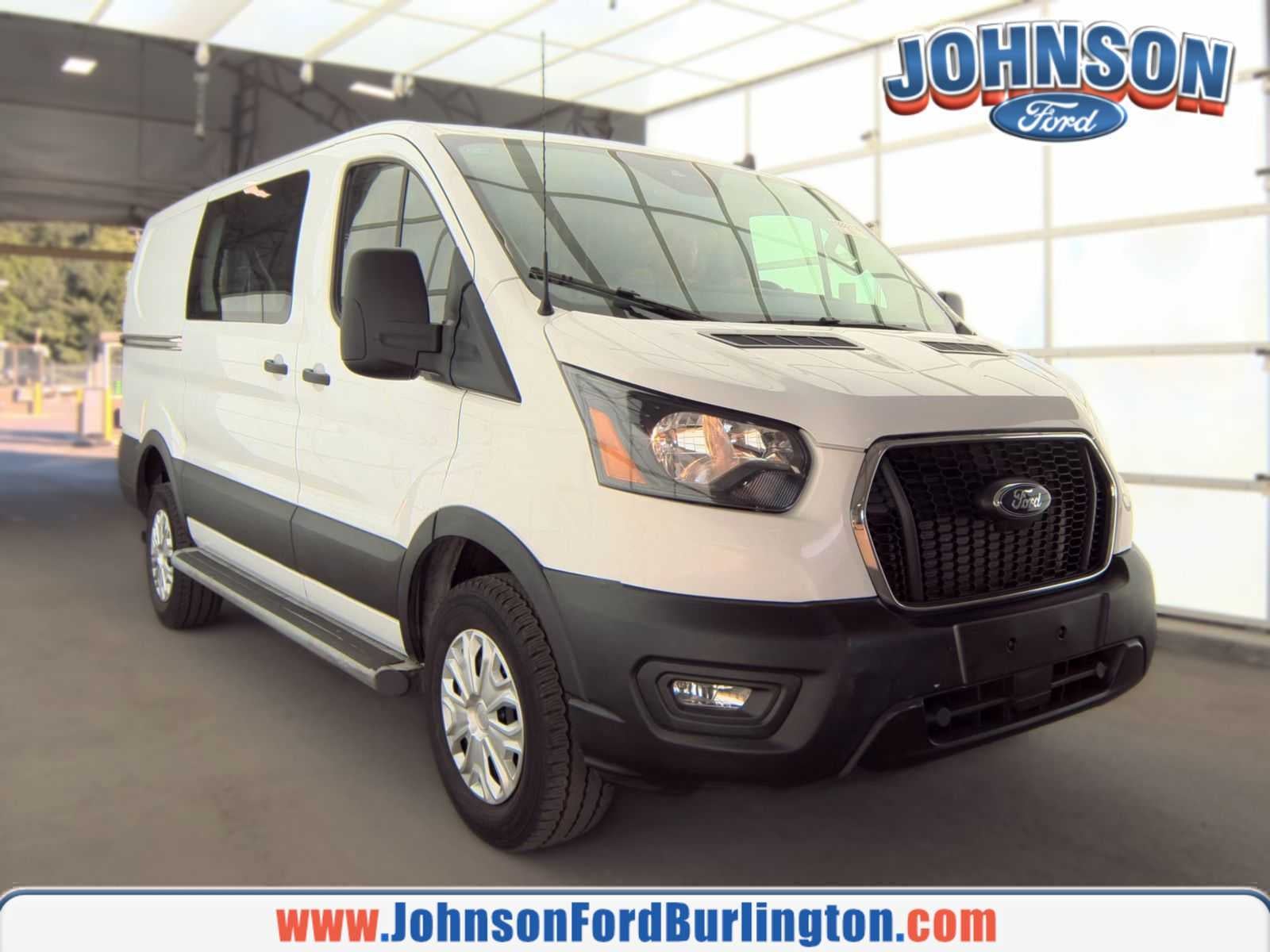 Oxford White 2025 Ford Transit Cargo Van Rear-Wheel Drive Automatic