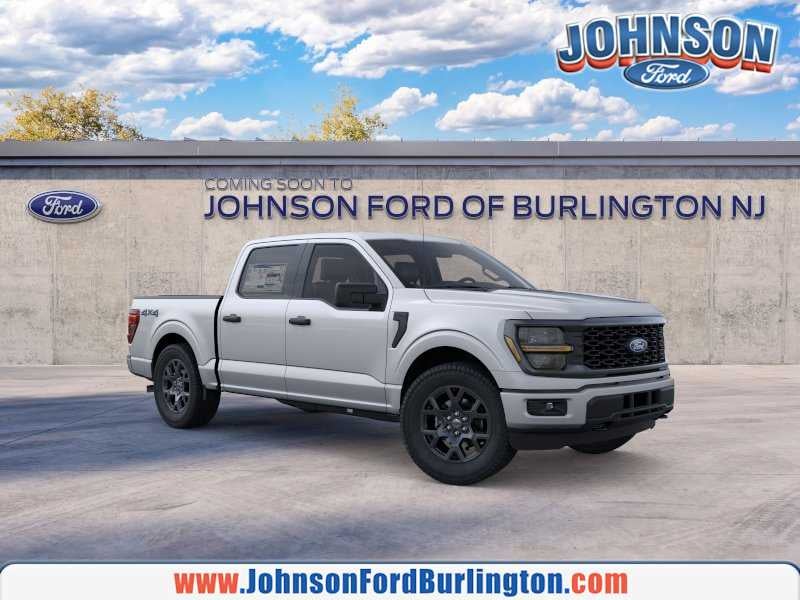 Iconic Silver Metallic 2026 Ford F-150 Pickup Truck Four-Wheel Drive Automatic