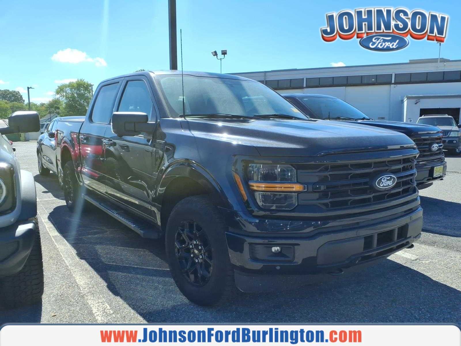 Antimatter Blue 2024 Ford F-150 Pickup Truck Four-Wheel Drive Automatic