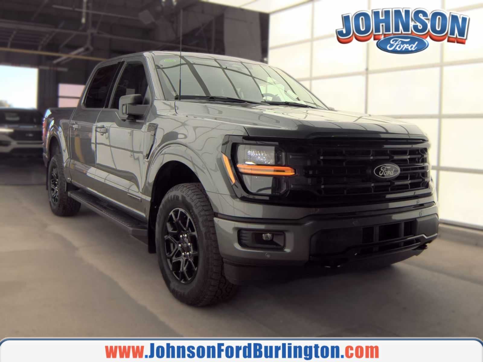 Carbonized Gray 2024 Ford F-150 Pickup Truck Four-Wheel Drive Automatic
