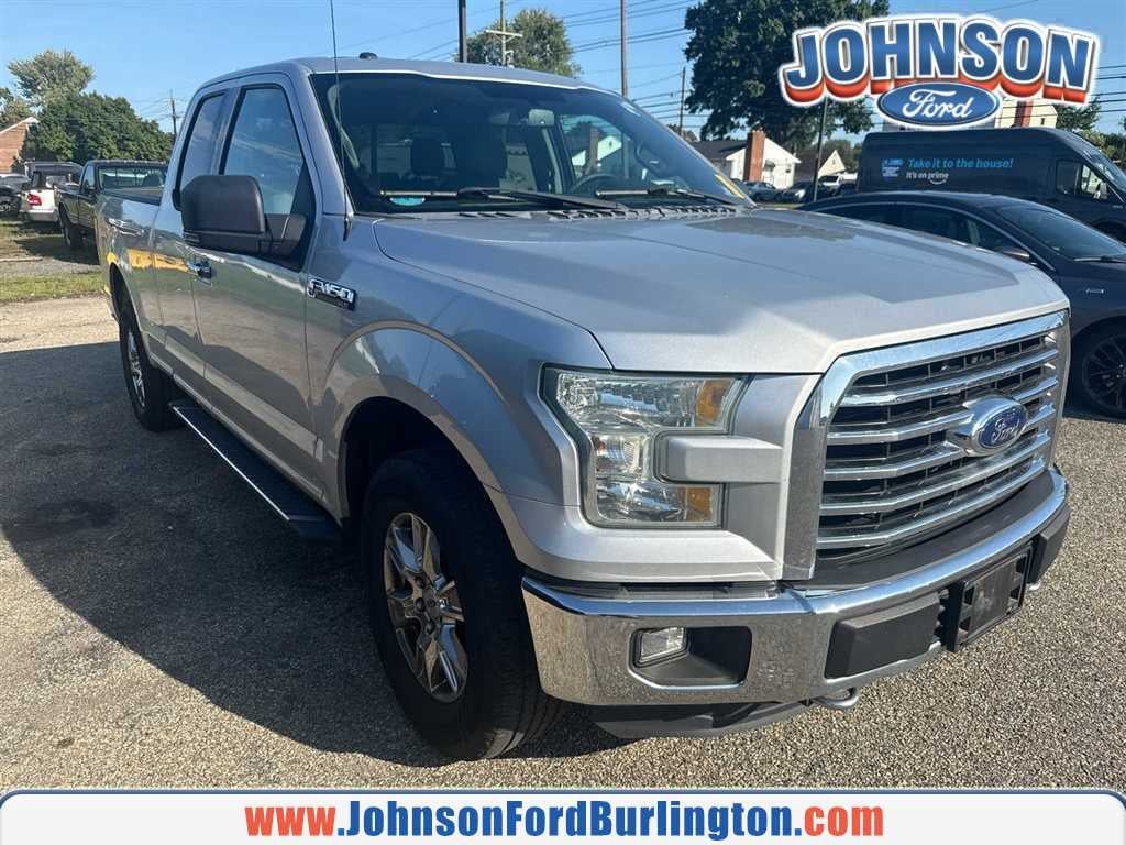 Ingot Silver Metallic 2015 Ford F-150 Pickup Truck Four-Wheel Drive 6-Speed Automatic