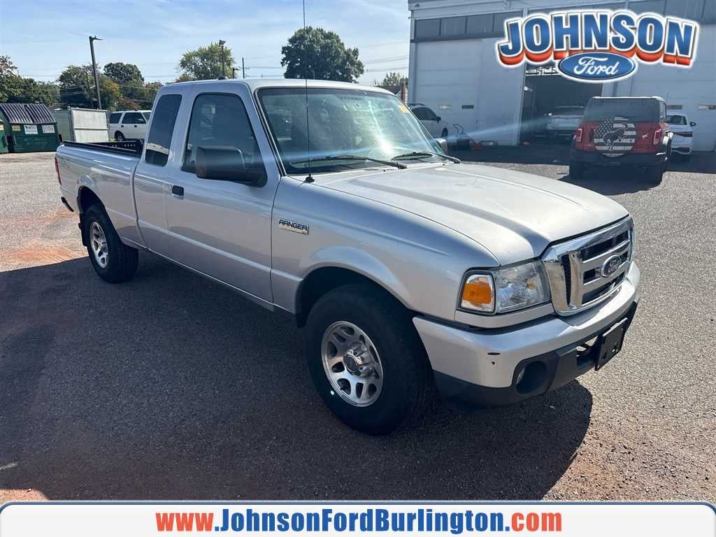 Silver Metallic 2010 Ford Ranger Pickup Truck Four-Wheel Drive 5-Speed Automatic