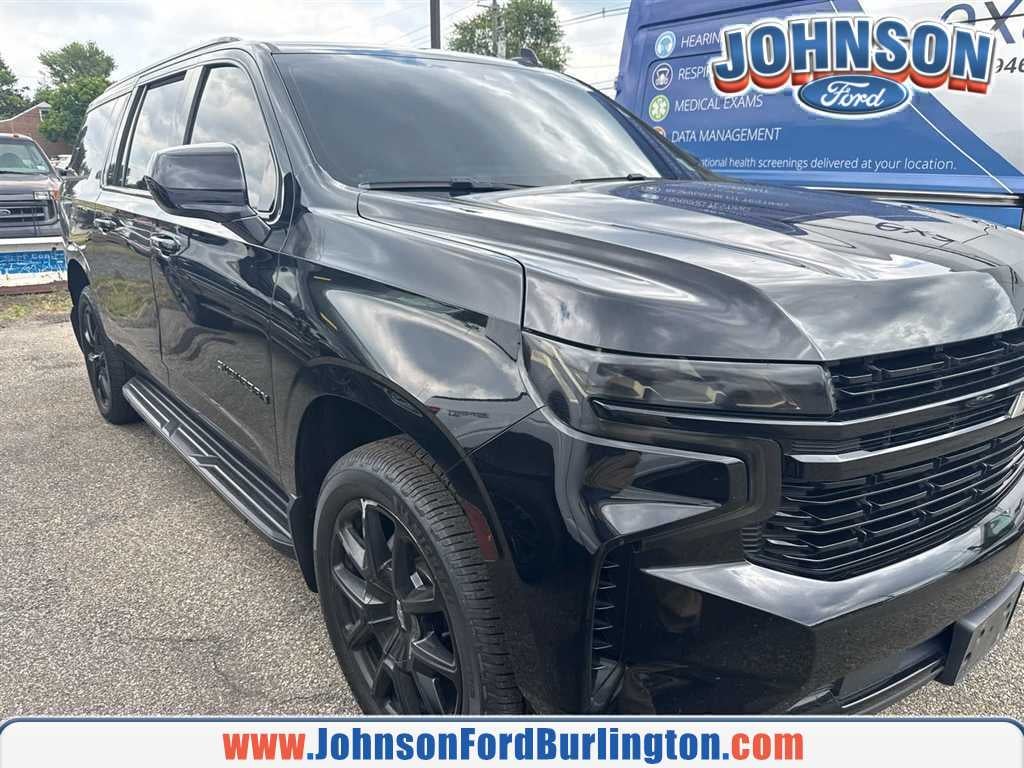 Black 2023 Chevrolet Suburban SUV / Crossover Four-Wheel Drive Automatic
