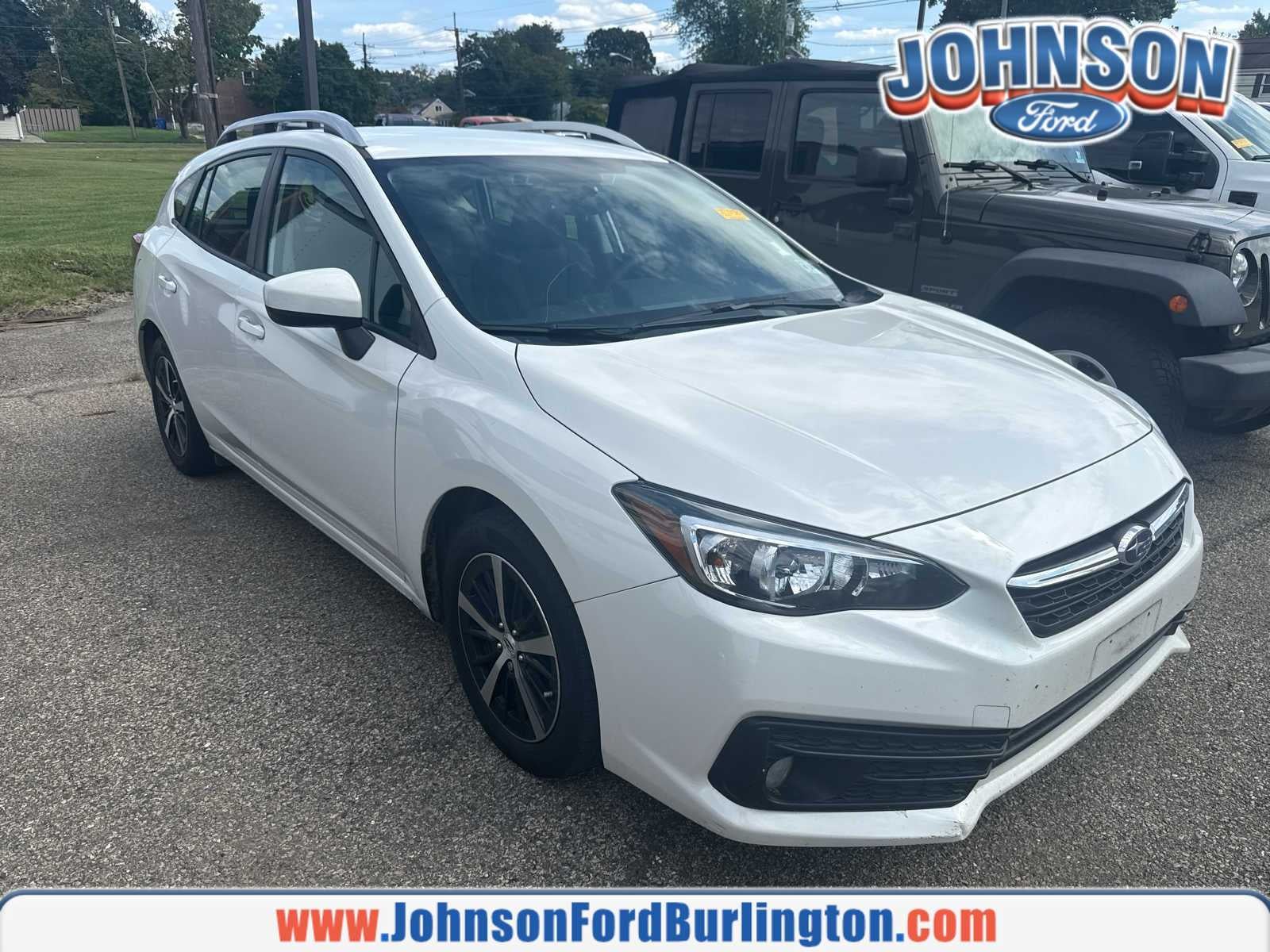 Crystal White Pearl 2023 Subaru Impreza Wagon All-Wheel Drive Continuously Variable Transmission