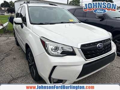 Crystal White Pearl 2018 Subaru Forester SUV / Crossover All-Wheel Drive Continuously Variable Transmission