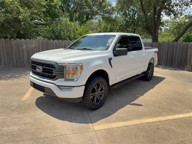 White 2022 Ford F-150 Pickup Truck Four-Wheel Drive Automatic