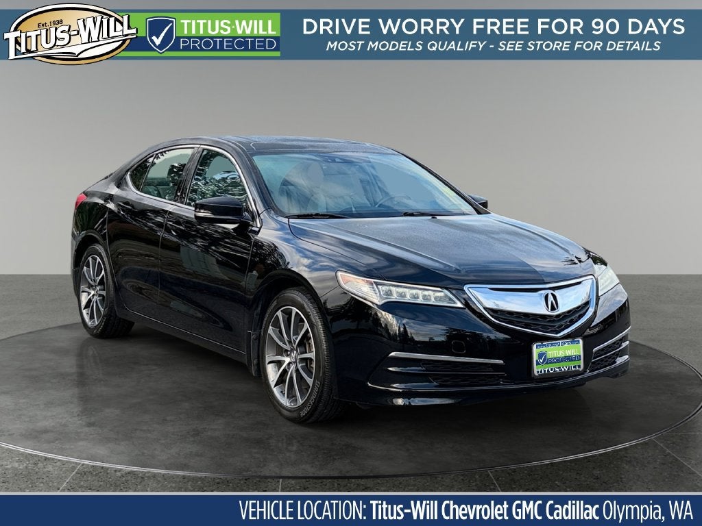 Black 2016 Acura TLX Sedan All-Wheel Drive 