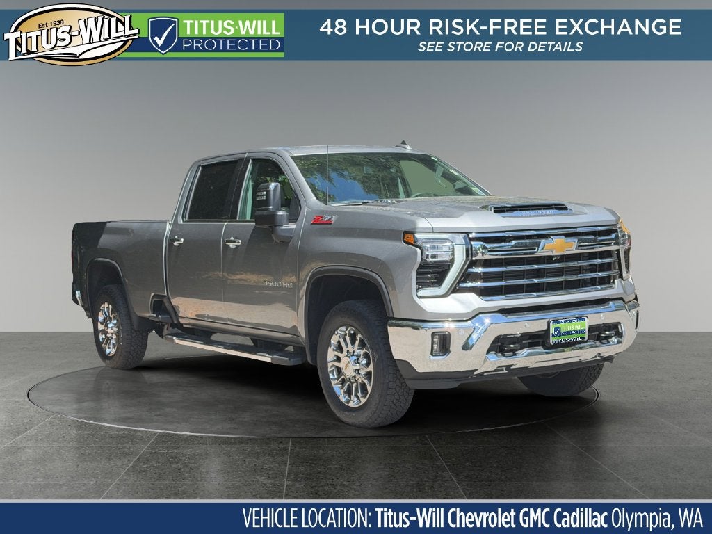 Sterling Gray Metallic 2026 Chevrolet Silverado 3500HD Pickup Truck Four-Wheel Drive Automatic