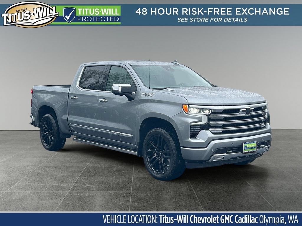 Sterling Gray Metallic 2026 Chevrolet Silverado 1500 Pickup Truck Four-Wheel Drive Automatic