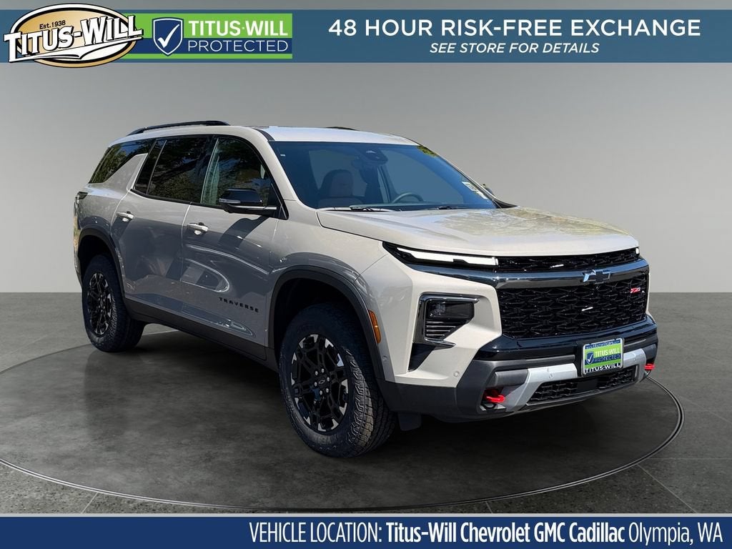 Sandstone Gray 2027 Chevrolet Traverse SUV / Crossover Four-Wheel Drive Automatic