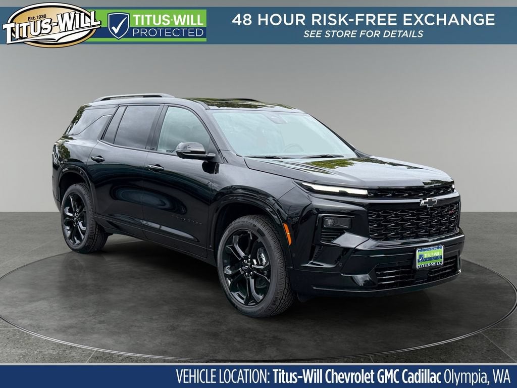 Mosaic Black Metallic 2027 Chevrolet Traverse SUV / Crossover Four-Wheel Drive Automatic