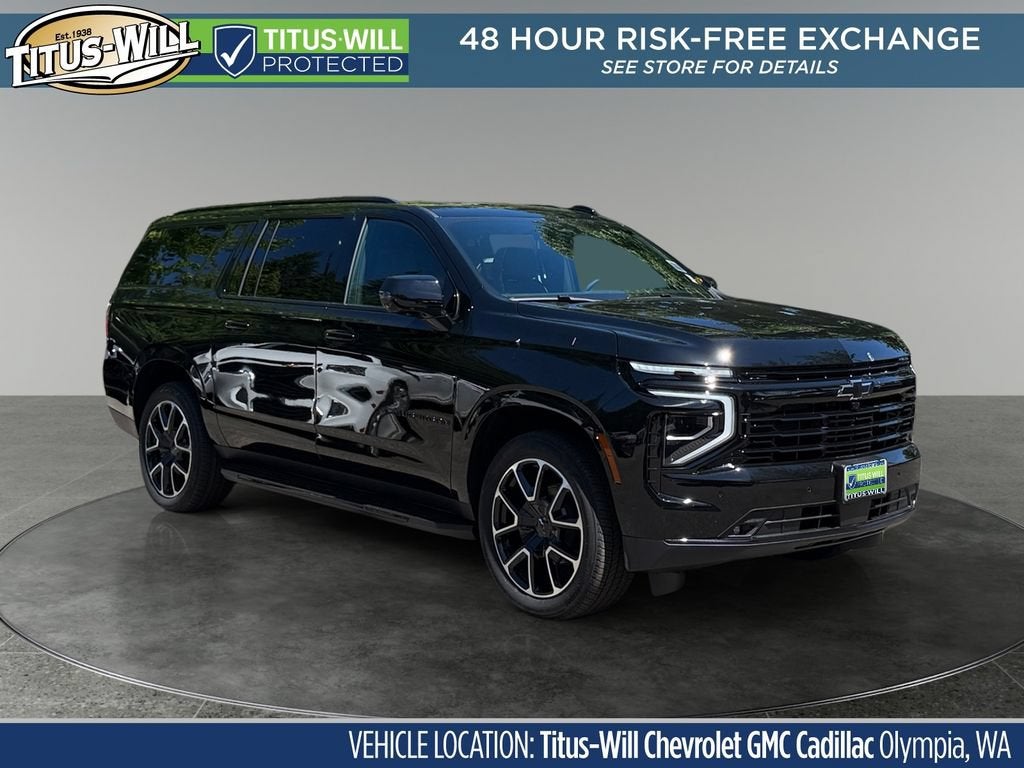 Black 2026 Chevrolet Suburban SUV / Crossover Four-Wheel Drive Automatic