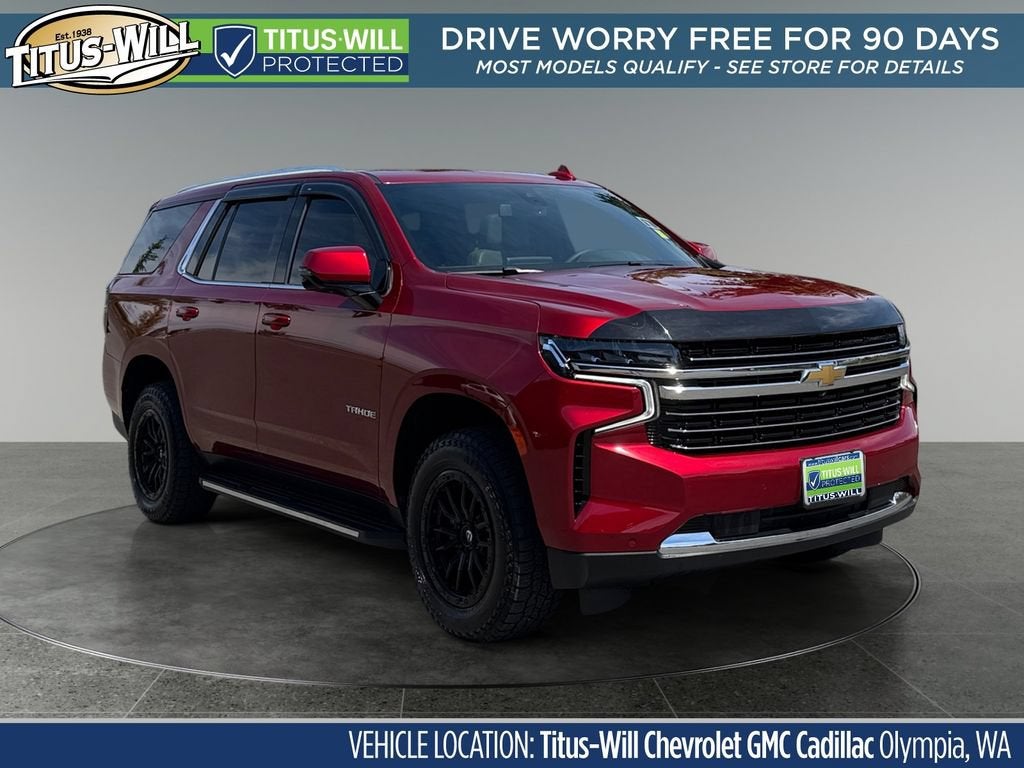 Cherry Red Tintcoat 2022 Chevrolet Tahoe SUV / Crossover Four-Wheel Drive Automatic