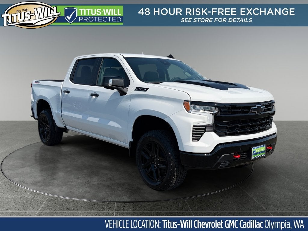 Summit White 2026 Chevrolet Silverado 1500 Pickup Truck Four-Wheel Drive Automatic