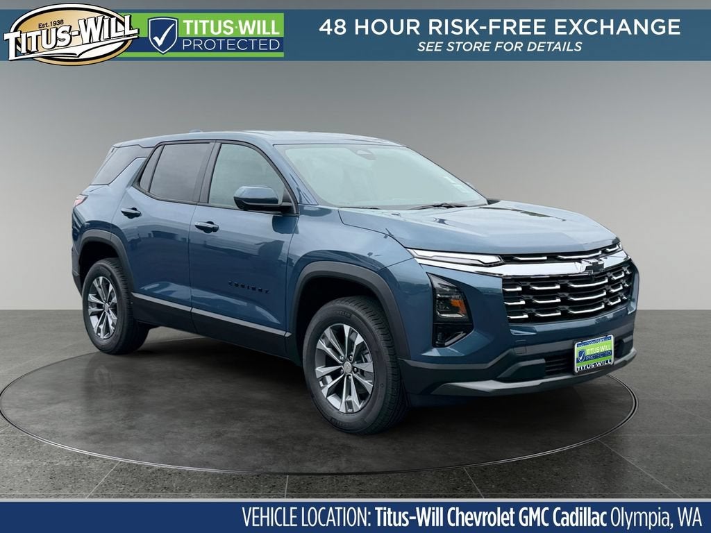 Lakeshore Blue Metallic 2026 Chevrolet Equinox SUV / Crossover Four-Wheel Drive Automatic