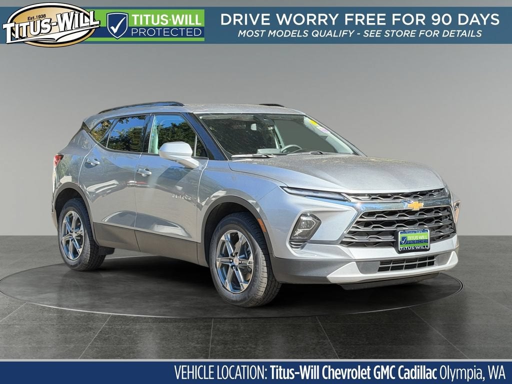 Sterling Gray Metallic 2025 Chevrolet Blazer SUV / Crossover All-Wheel Drive Automatic