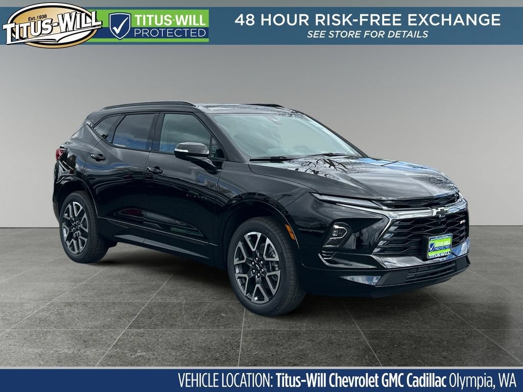 Black 2026 Chevrolet Blazer SUV / Crossover All-Wheel Drive Automatic