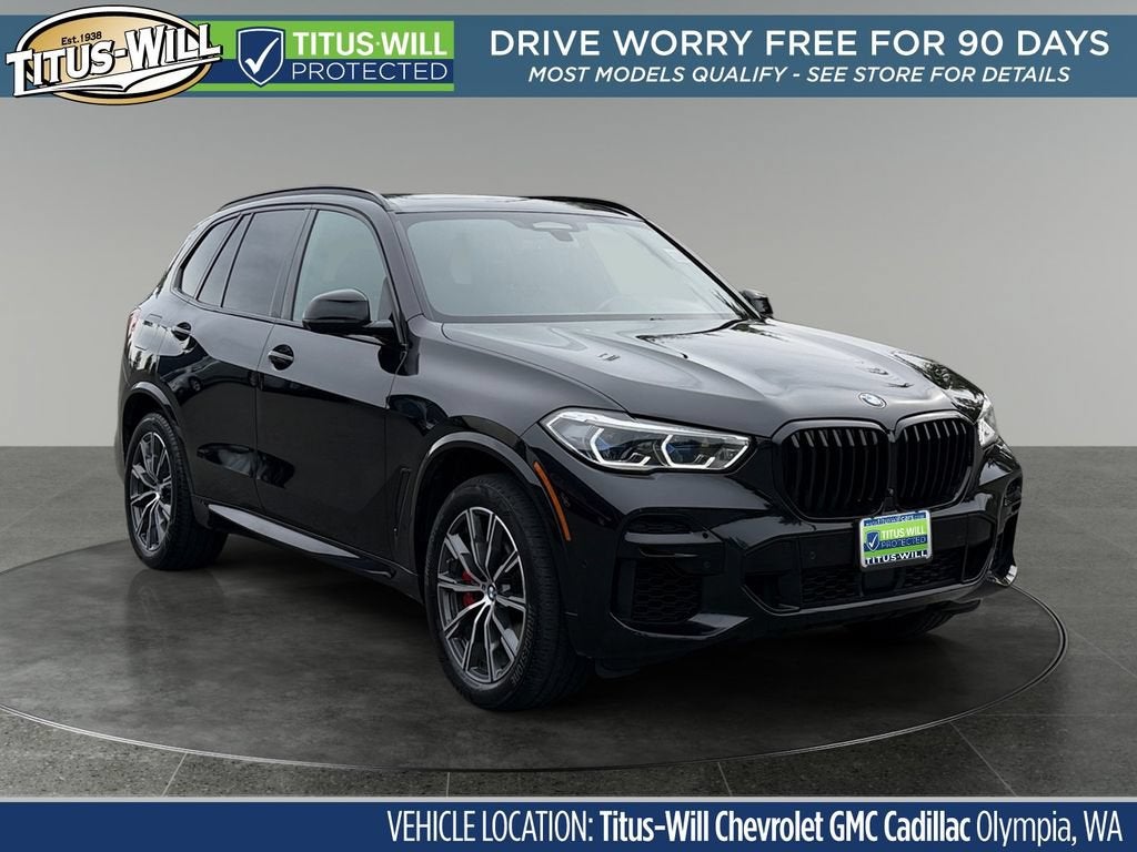 Black 2022 BMW X5 SUV / Crossover All-Wheel Drive 
