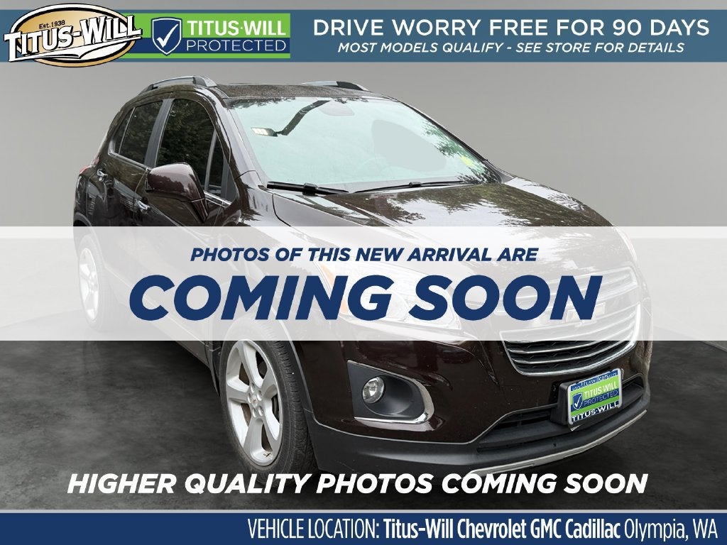 Brown (Deep Espresso Metallic) 2015 Chevrolet Trax SUV / Crossover All-Wheel Drive Automatic