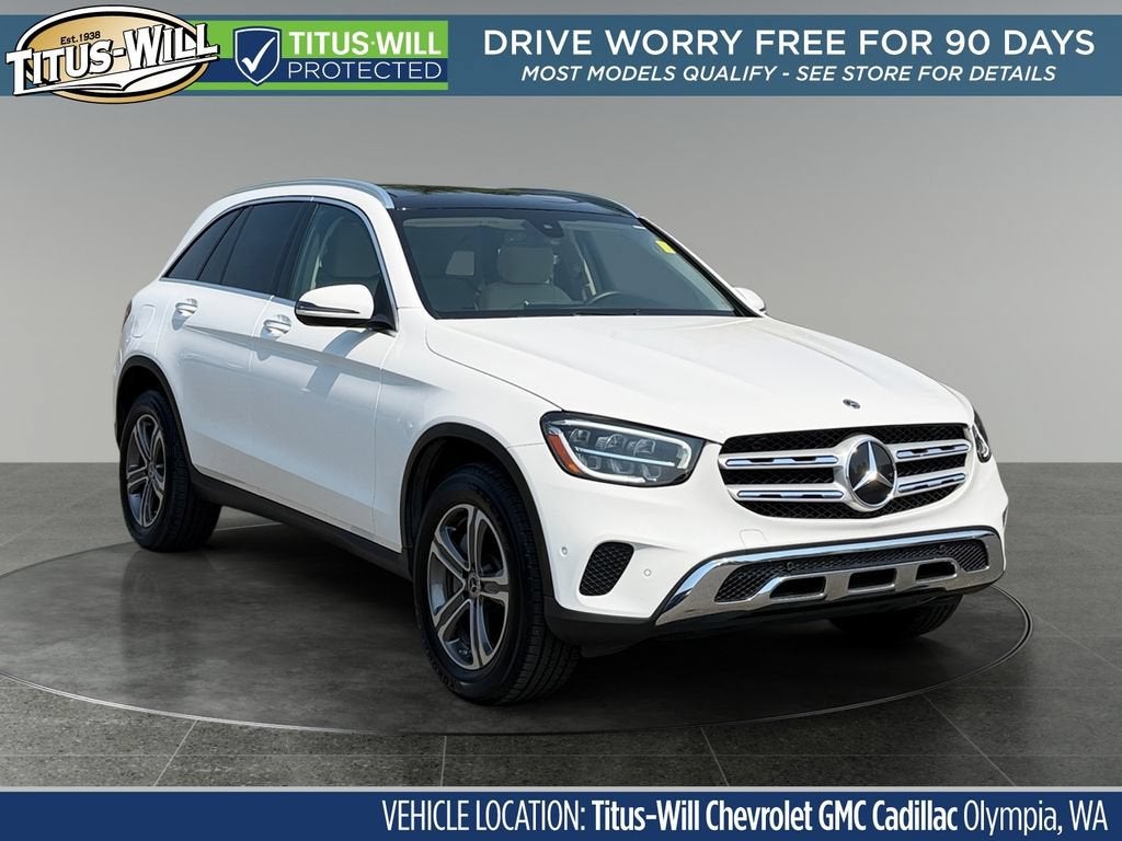 White 2021 Mercedes-Benz GLC SUV / Crossover All-Wheel Drive 