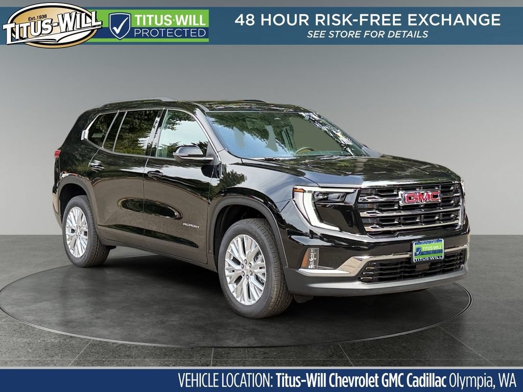 Black (Ebony Twilight Metallic) 2026 GMC Acadia SUV / Crossover Four-Wheel Drive Automatic