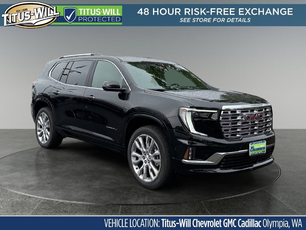 Black (Ebony Twilight Metallic) 2026 GMC Acadia SUV / Crossover Four-Wheel Drive Automatic