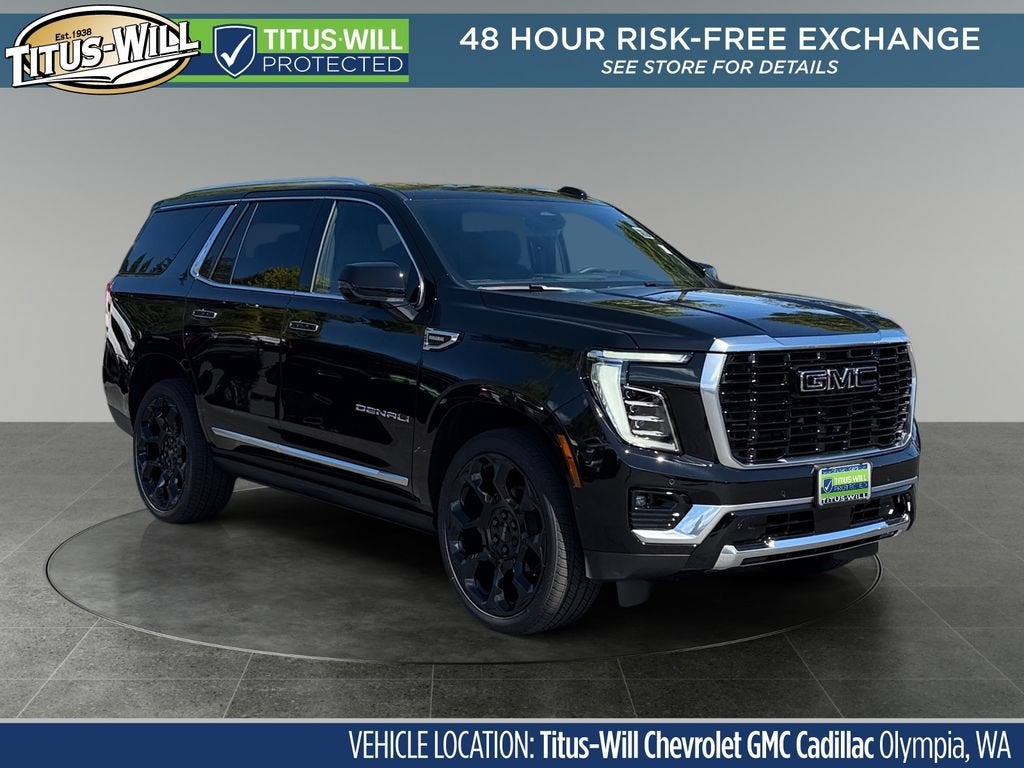 Onyx Black 2026 GMC Yukon SUV / Crossover Four-Wheel Drive Automatic