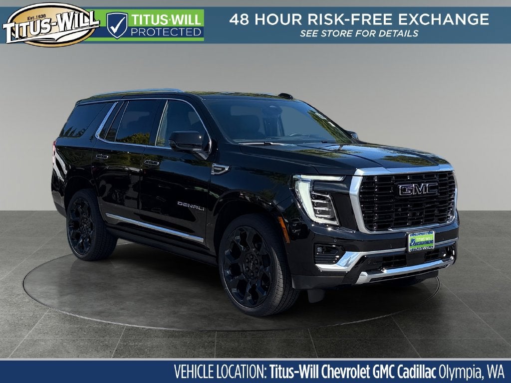 Onyx Black 2026 GMC Yukon SUV / Crossover Four-Wheel Drive Automatic