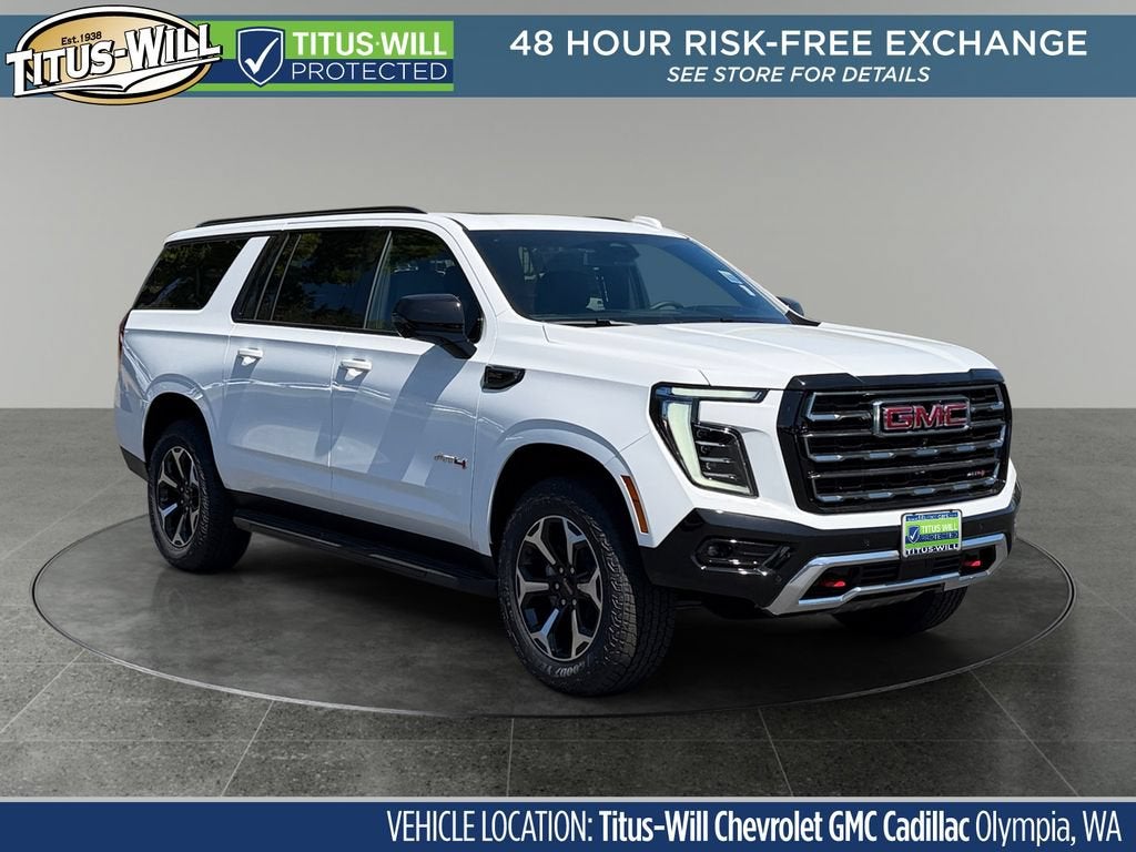 Summit White 2026 GMC Yukon XL SUV / Crossover Four-Wheel Drive Automatic