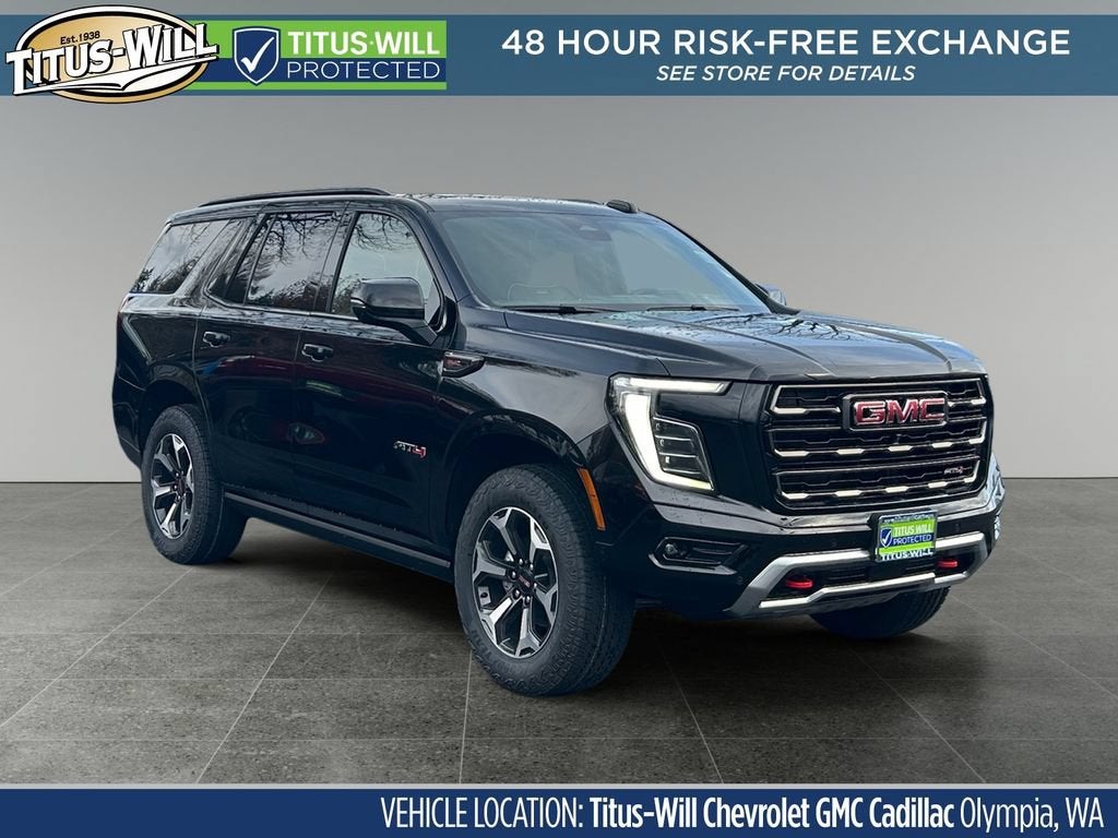Onyx Black 2026 GMC Yukon SUV / Crossover Four-Wheel Drive Automatic