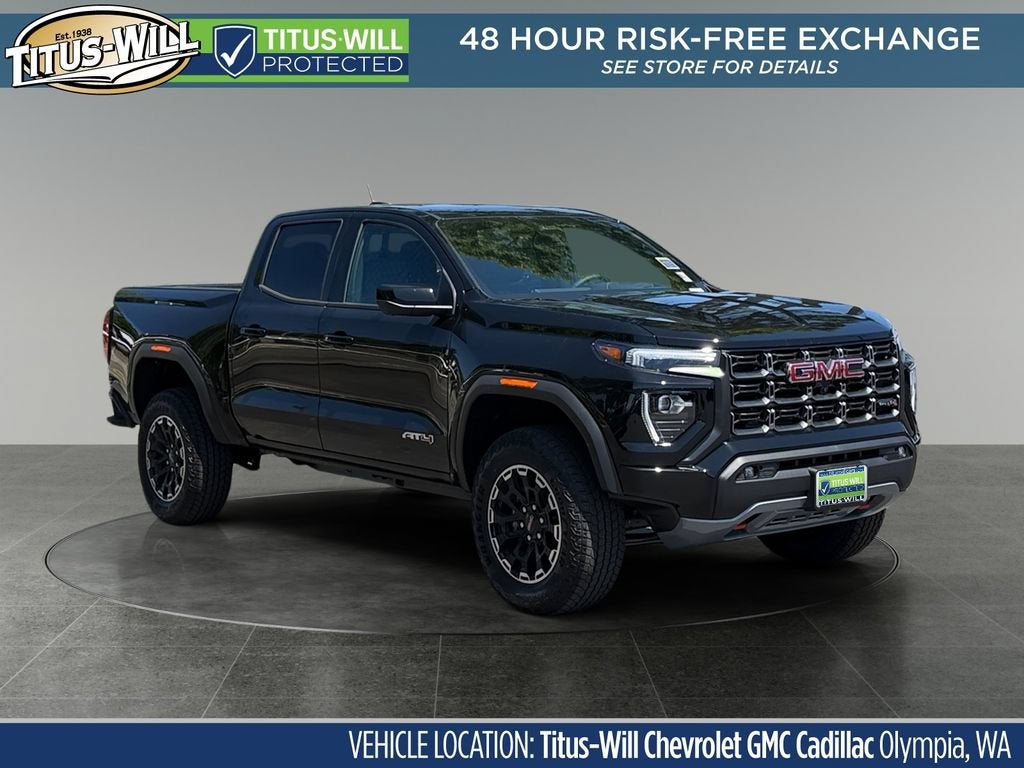 Onyx Black 2026 GMC Canyon Pickup Truck Four-Wheel Drive Automatic