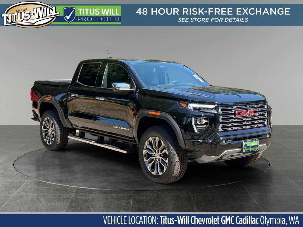 Onyx Black 2026 GMC Canyon Pickup Truck Four-Wheel Drive Automatic
