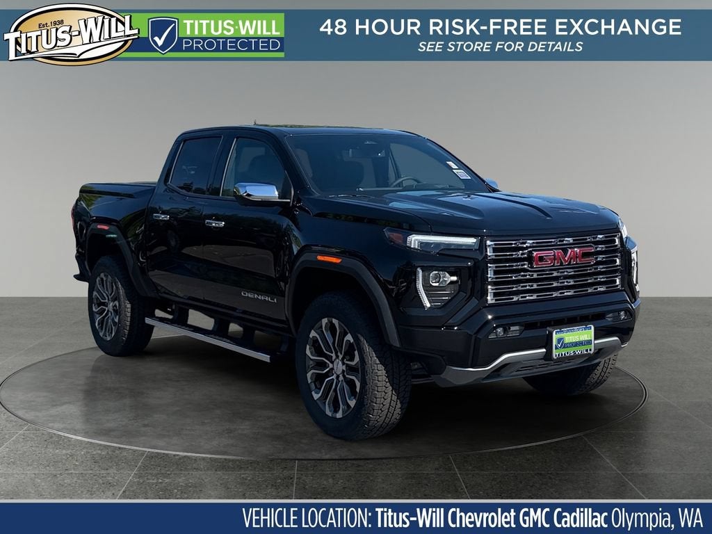 Onyx Black 2026 GMC Canyon Pickup Truck Four-Wheel Drive Automatic
