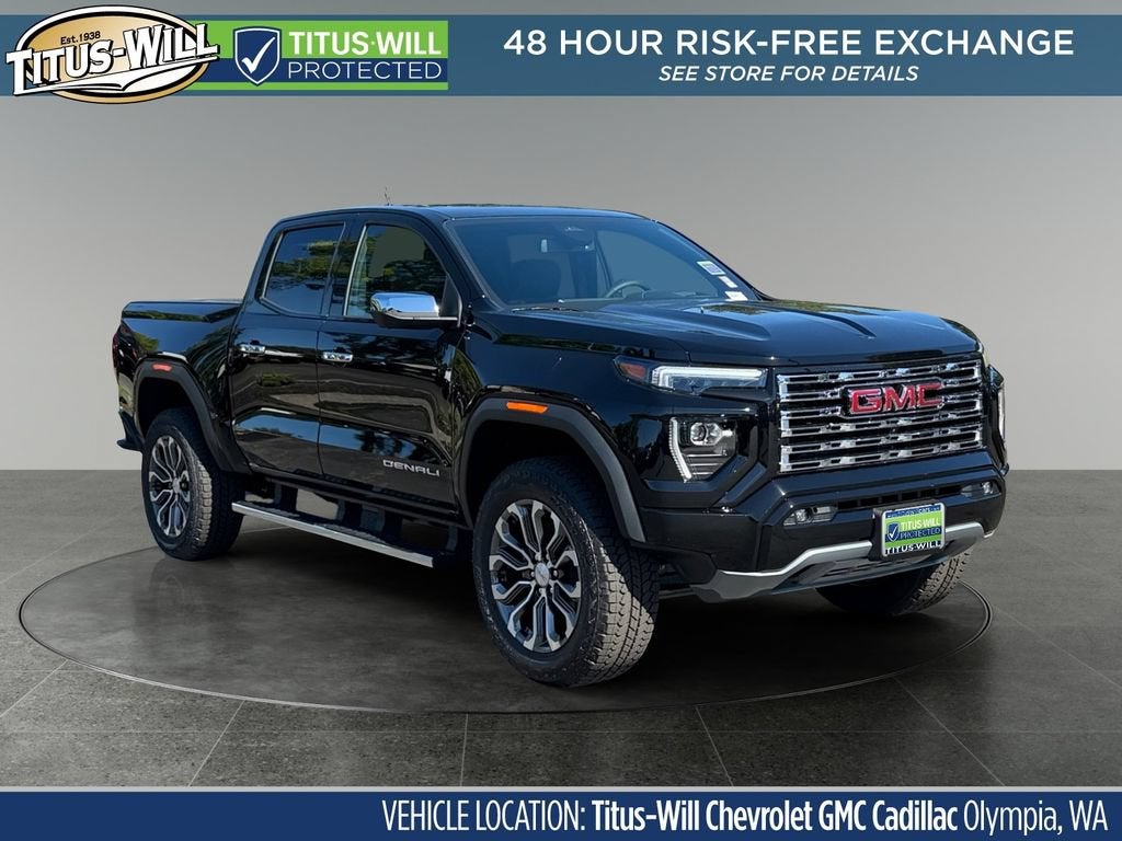 Onyx Black 2026 GMC Canyon Pickup Truck Four-Wheel Drive Automatic