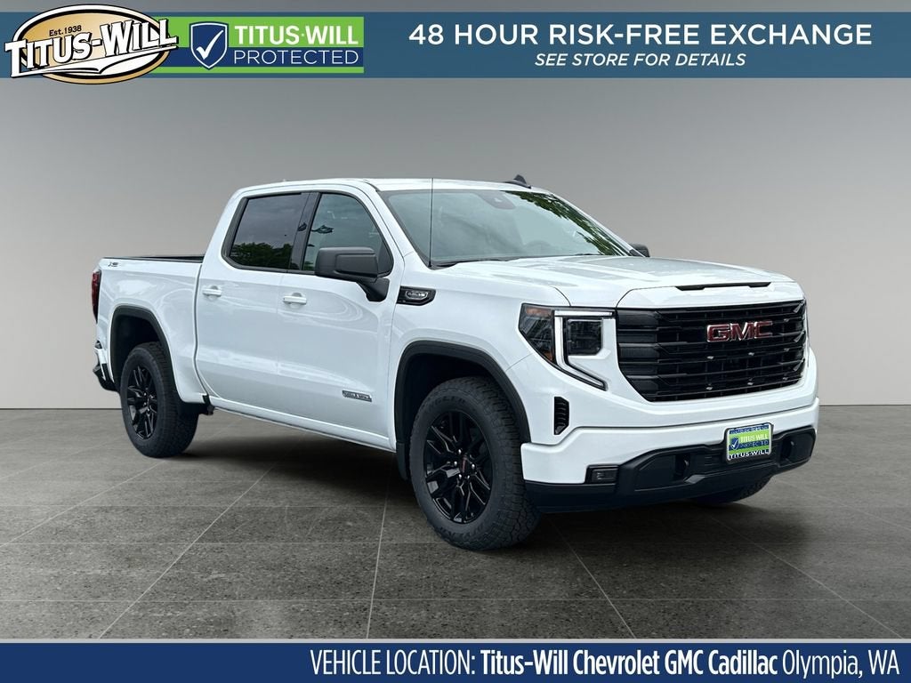 Summit White 2026 GMC Sierra 1500 Pickup Truck Four-Wheel Drive Automatic