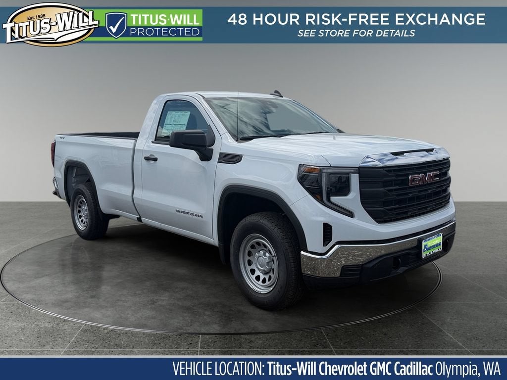 Summit White 2026 GMC Sierra 1500 Pickup Truck Four-Wheel Drive Automatic