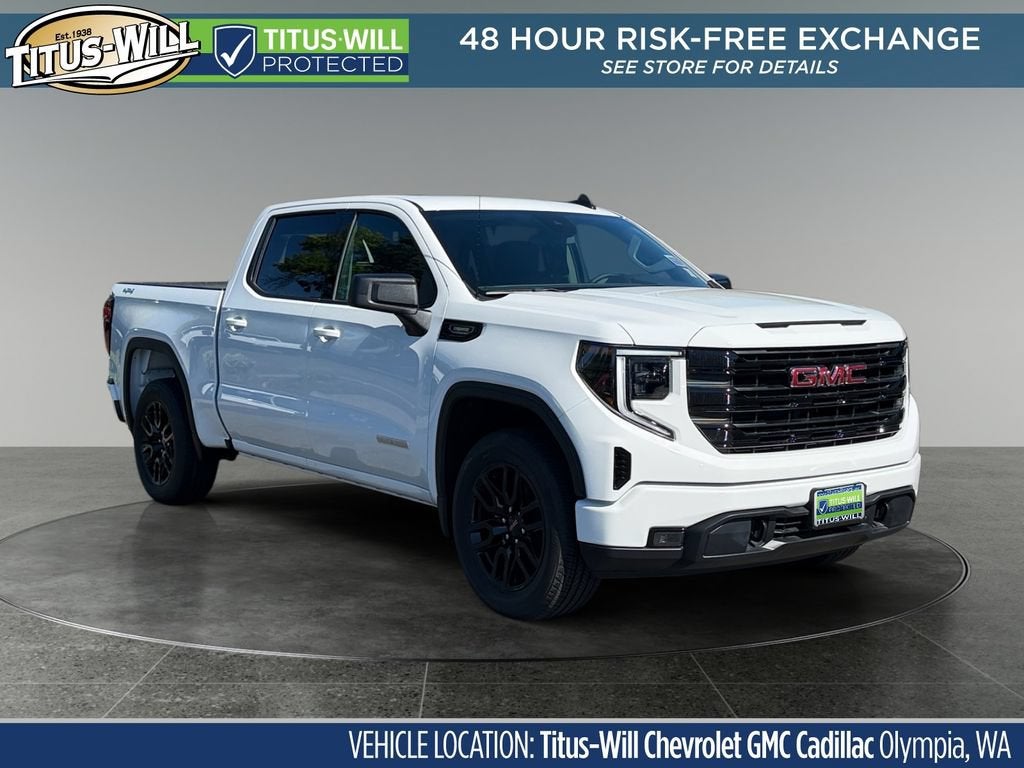 Summit White 2026 GMC Sierra 1500 Pickup Truck Four-Wheel Drive Automatic