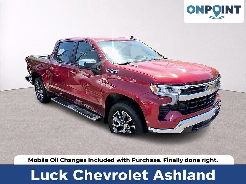 Radiant Red Tintcoat 2023 Chevrolet Silverado 1500 Pickup Truck Four-Wheel Drive Automatic