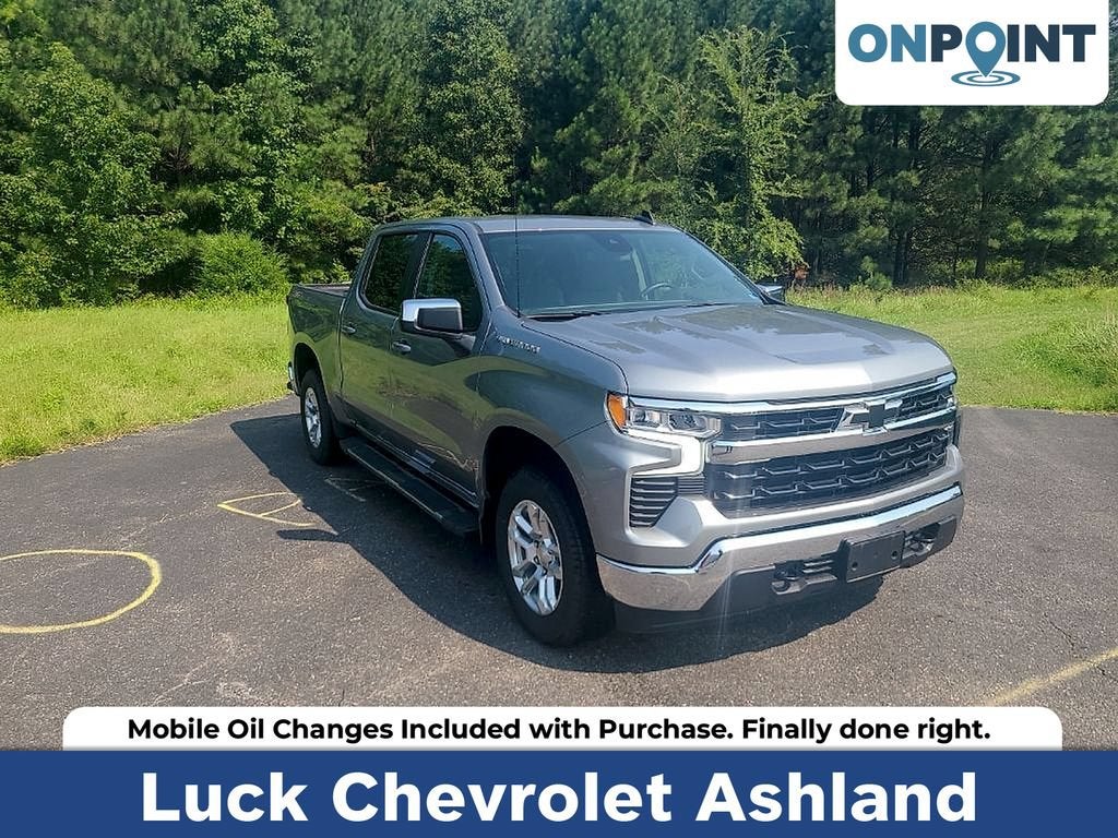 Sterling Gray Metallic 2025 Chevrolet Silverado 1500 Pickup Truck Four-Wheel Drive Automatic