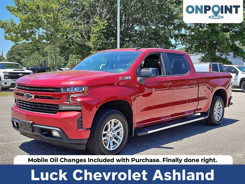 Cherry Red Tintcoat 2021 Chevrolet Silverado 1500 Pickup Truck Four-Wheel Drive Automatic