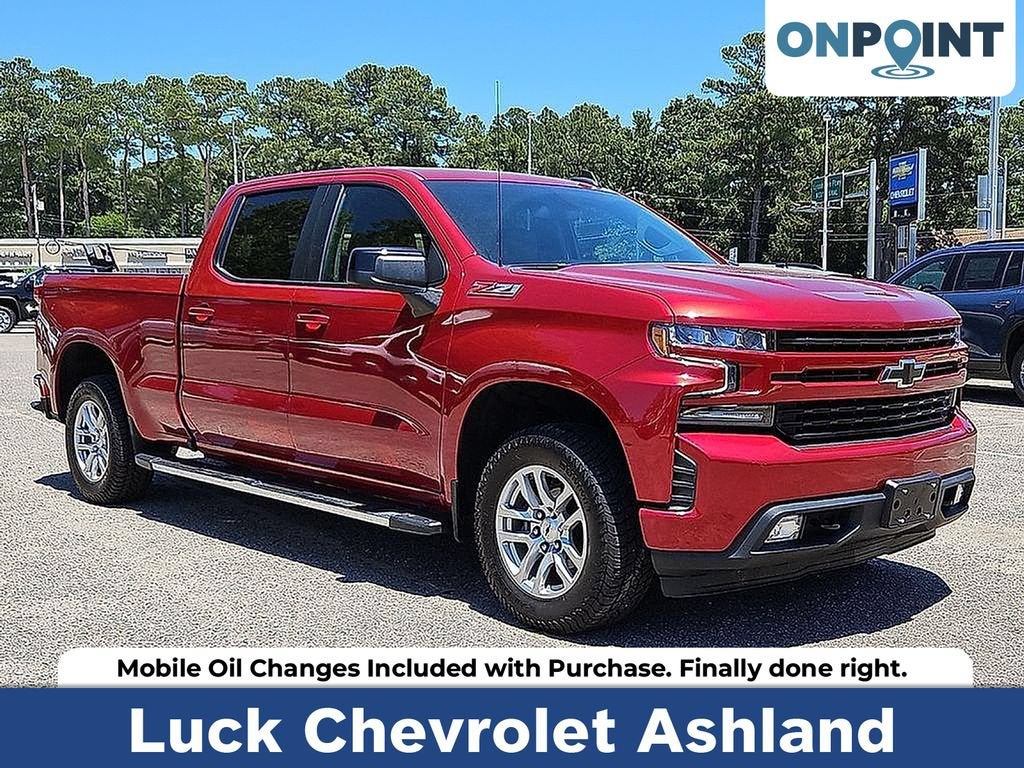 Cherry Red Tintcoat 2021 Chevrolet Silverado 1500 Pickup Truck Four-Wheel Drive Automatic