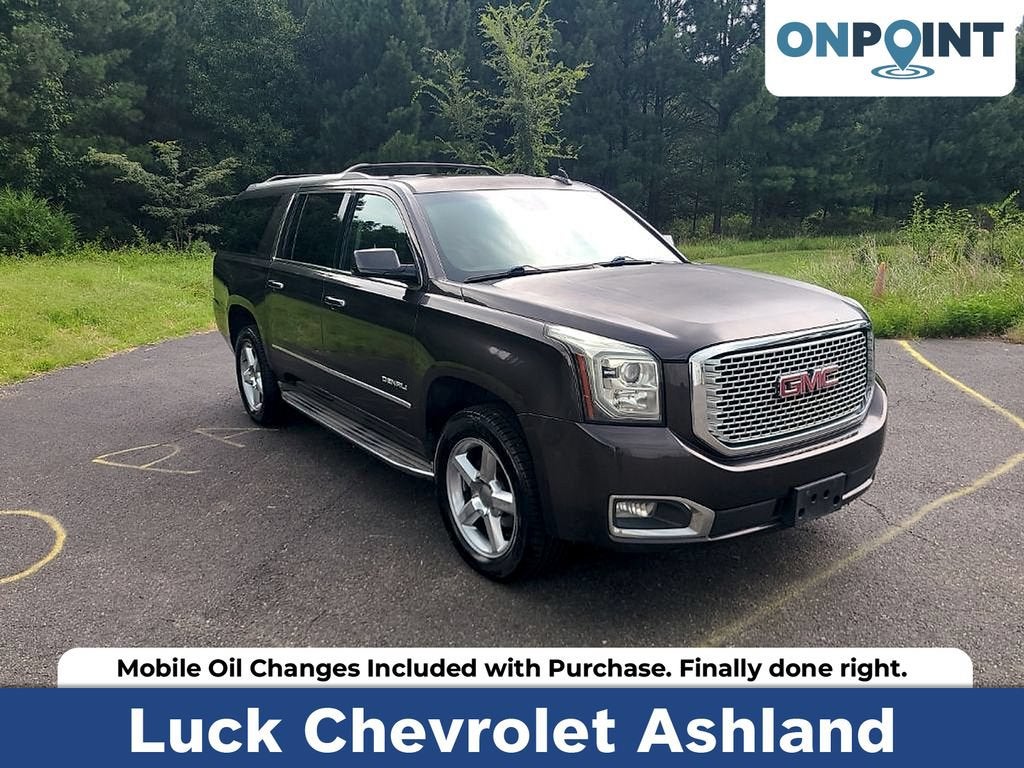 Gray (Iridium Metallic) 2015 GMC Yukon XL SUV / Crossover Four-Wheel Drive Automatic