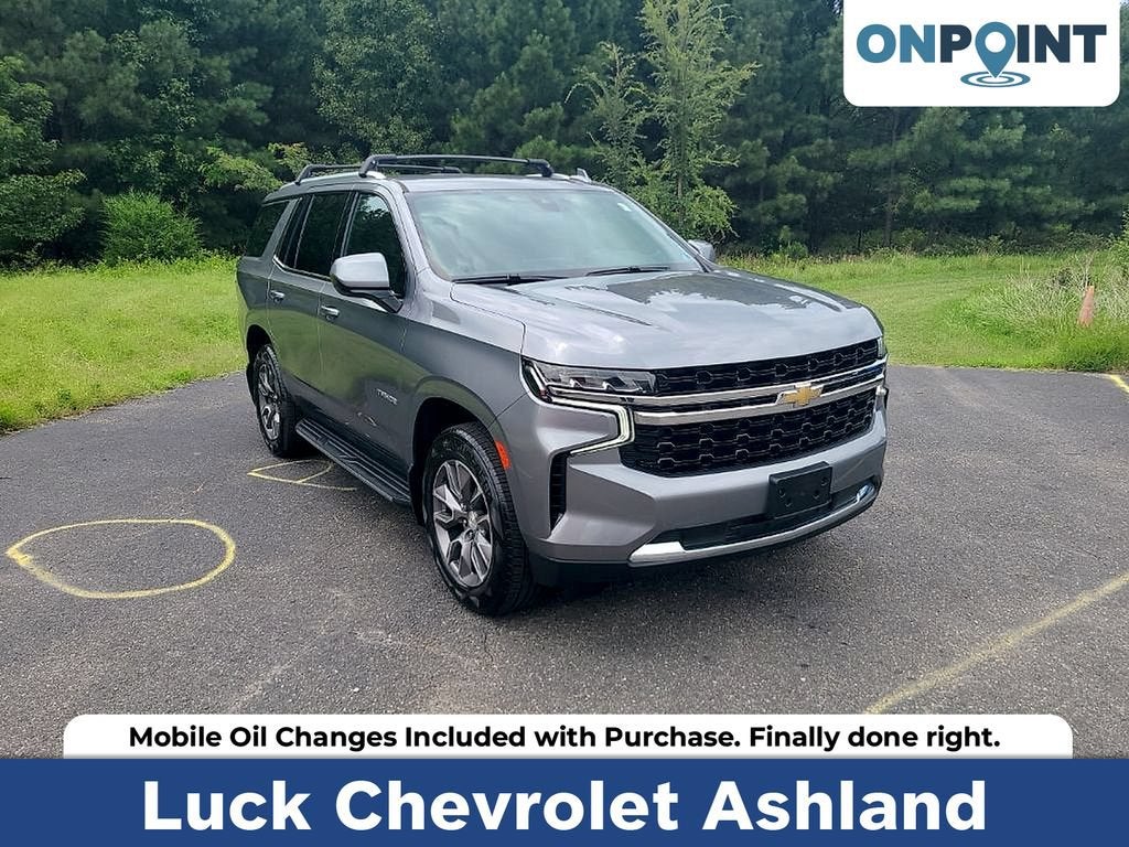 Gray (Satin Steel Metallic) 2021 Chevrolet Tahoe SUV / Crossover Four-Wheel Drive Automatic