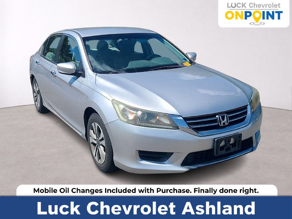 Silver 2015 Honda Accord Sedan Front-Wheel Drive 