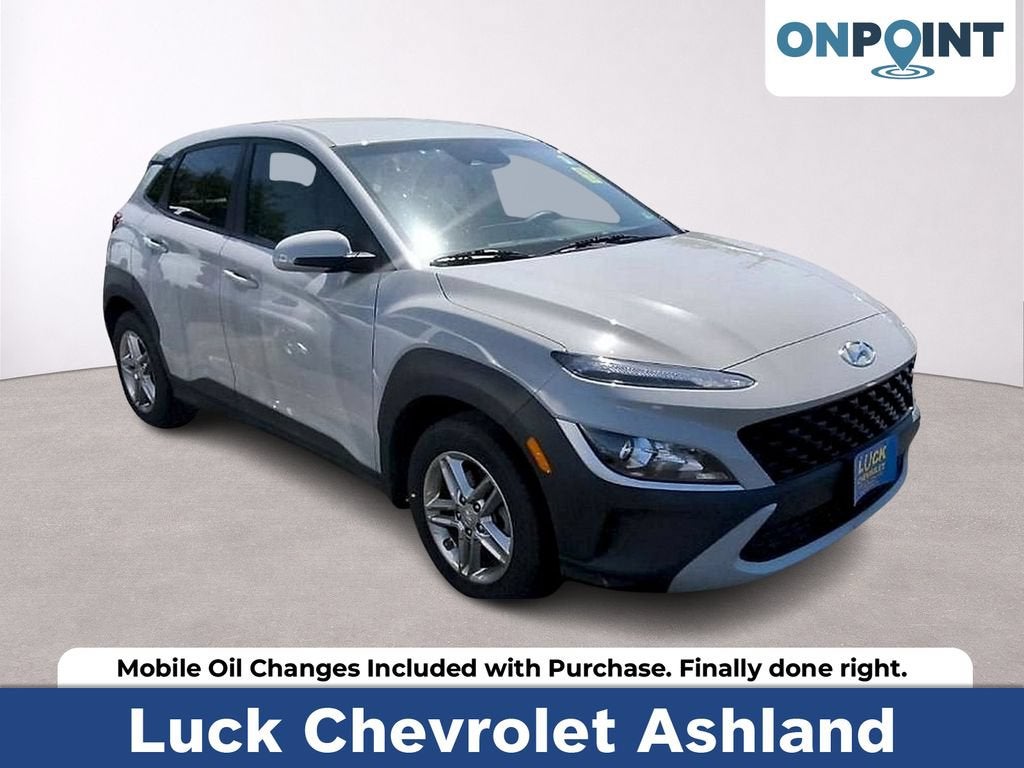 Silver 2022 Hyundai Kona SUV / Crossover Front-Wheel Drive Automatic