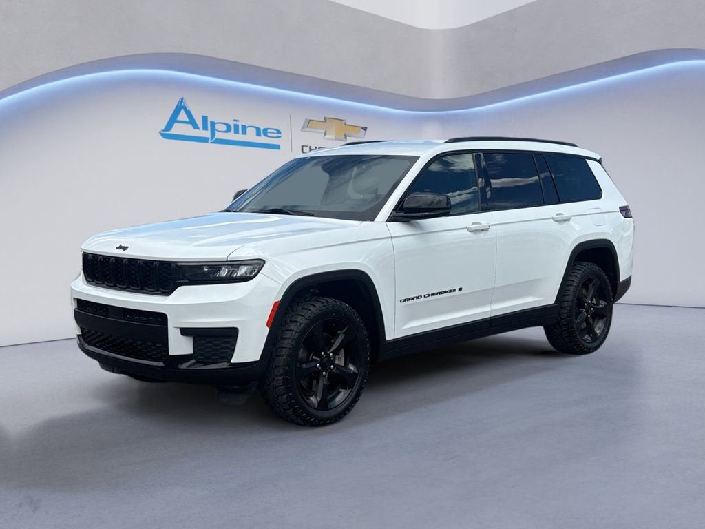 White 2023 Jeep Grand Cherokee L Altitude 4WD SUV / Crossover Four-Wheel Drive Automatic