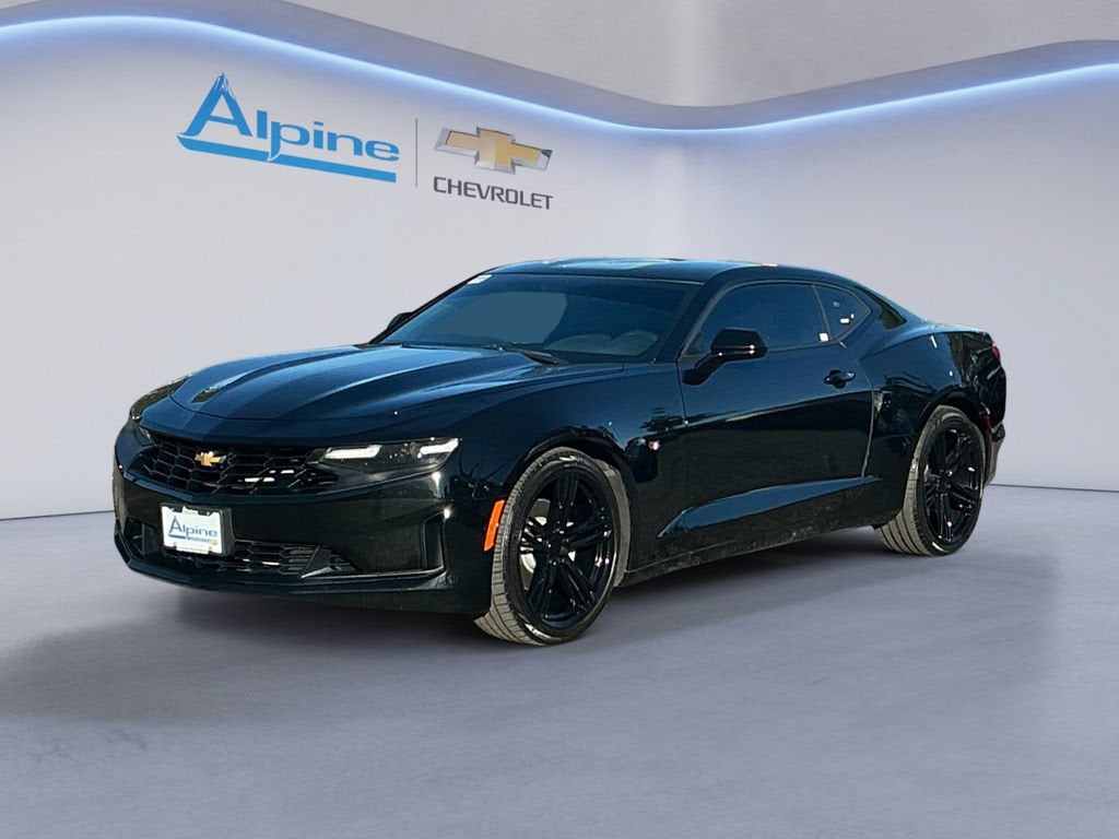 Black 2023 Chevrolet Camaro Coupe Rear-Wheel Drive Automatic
