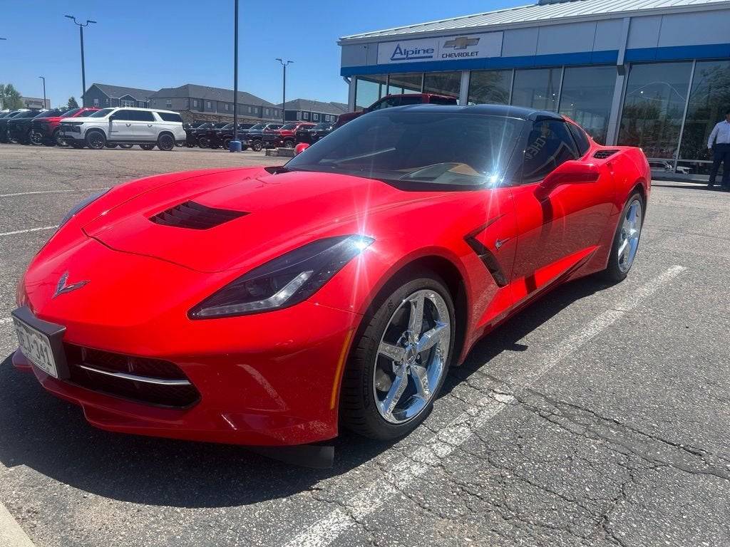 Torch Red 2014 Chevrolet Corvette Coupe Rear-Wheel Drive Automatic